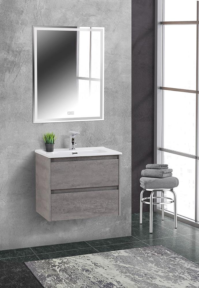 Тумба с раковиной BelBagno Kraft 39 60 серый - 10