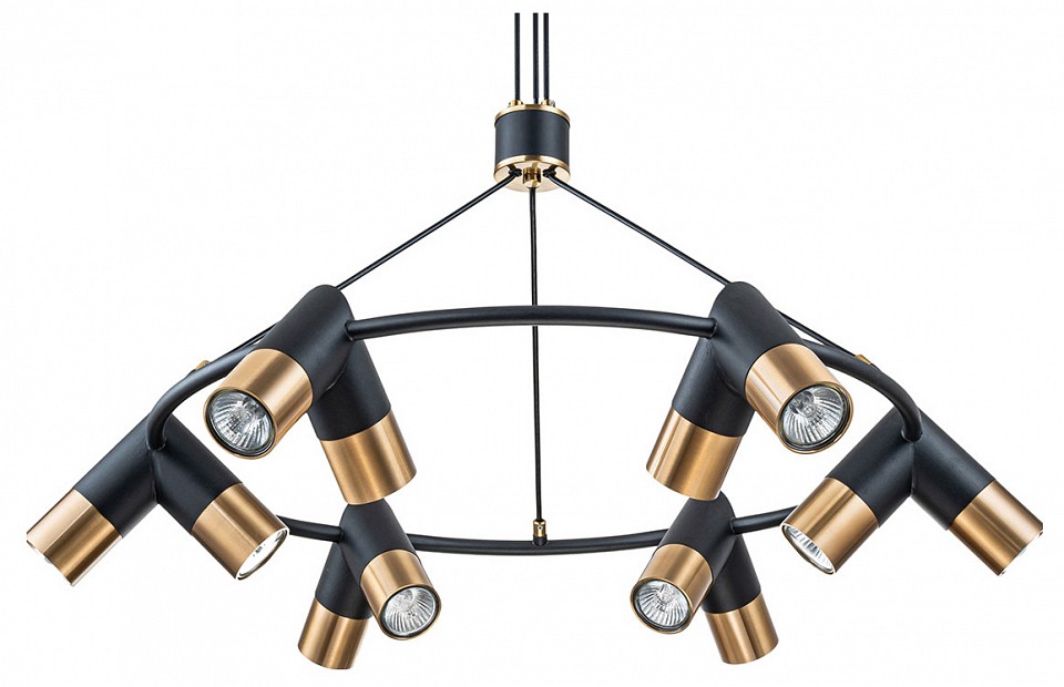 Подвесная люстра Indigo Doppio 11036/12P Black - 0