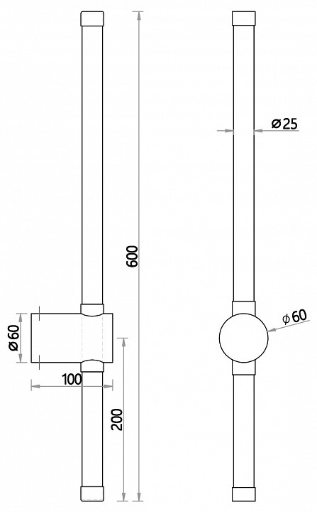 Бра Favourite Lignum 3057-1W - 2