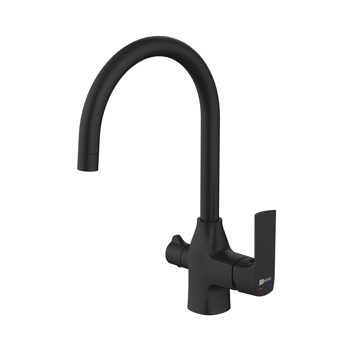 Смеситель Lemark Ursus для кухонной мойки LM7261BL - 0