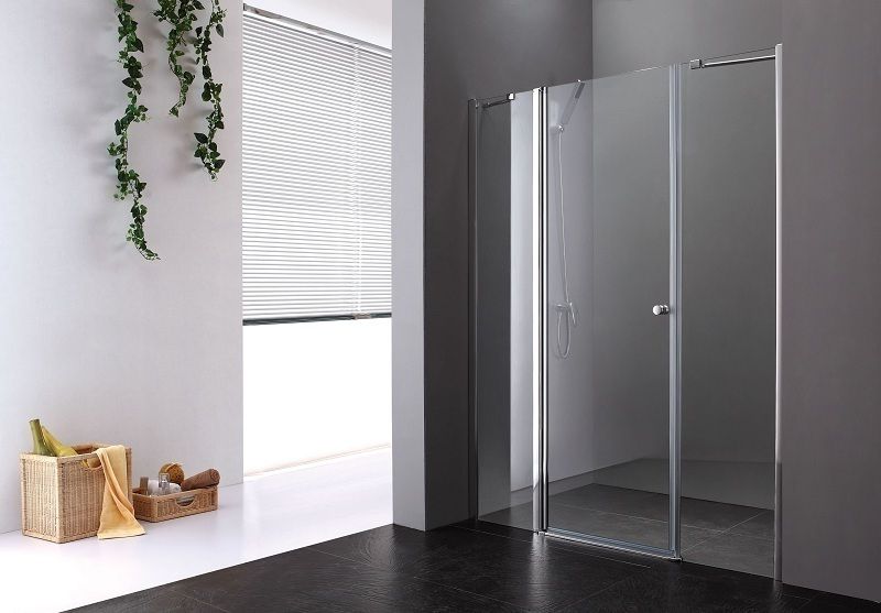 Душевая дверь Cezares Elena 180 хром стекло рифленое ELENA-W-B-13-60+60/60-P-Cr-L - 2