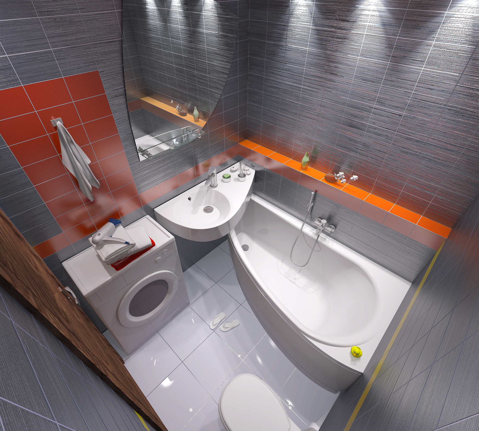 Акриловая ванна STWORKI Лунд 150х75, R 565431 - 1