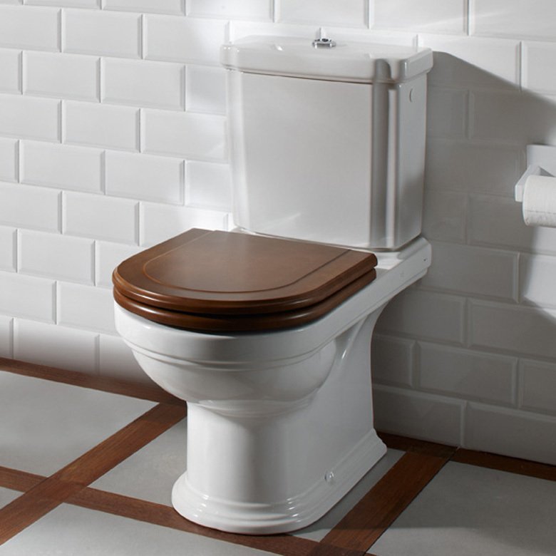 Унитаз-компакт Villeroy & Boch Hommage 6662 10 R1 alpin 666210R1 - 10