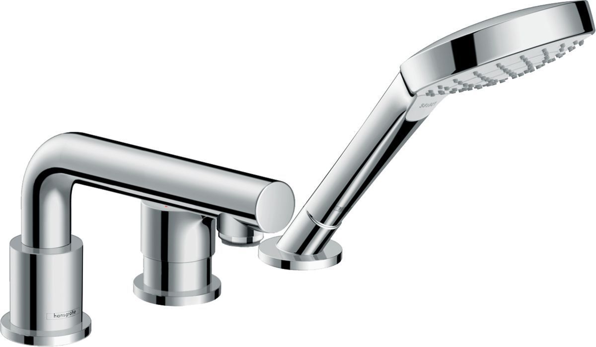 Смеситель Hansgrohe Talis S 72416000 на борт ванны - 0