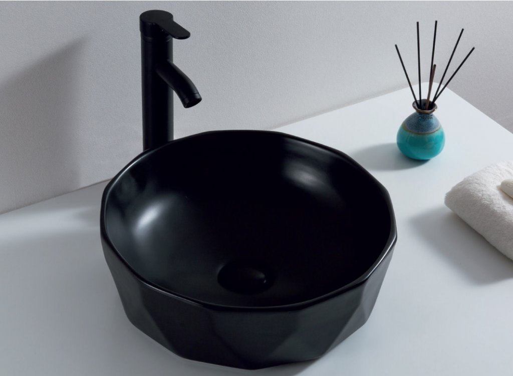 Рукомойник BelBagno BB1409H301 чёрная - 1
