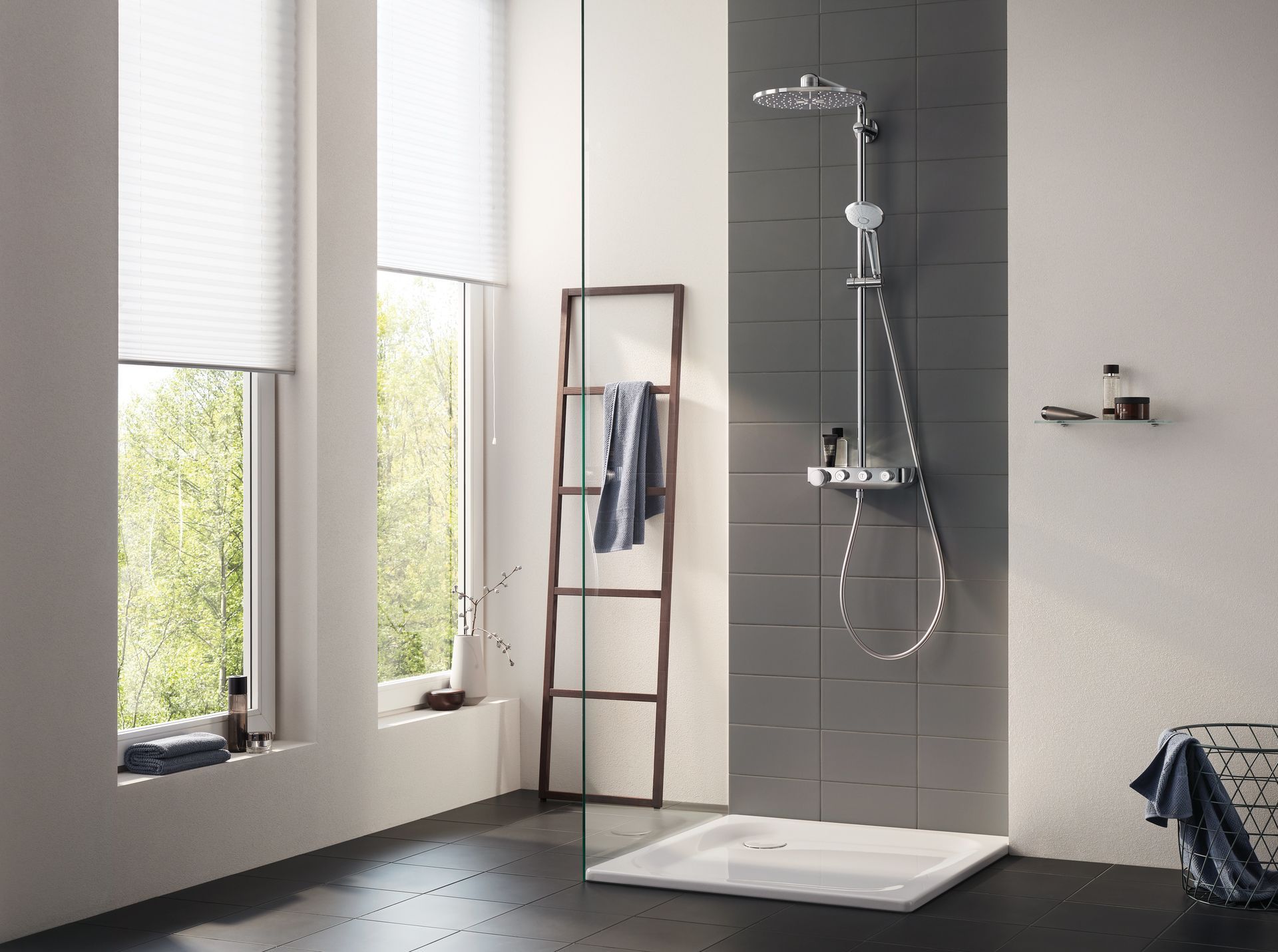 Душевая стойка Grohe Euphoria SmartControl 310 Duo 26507000 с термостатом - 2