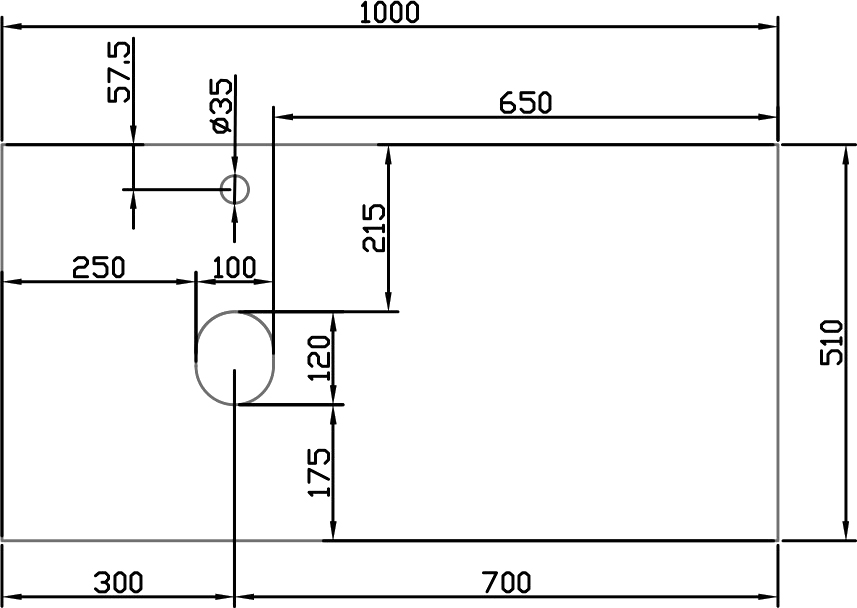 Мебель для ванной DIWO Элиста 100 белый мрамор, с раковиной Moduo 40 RING 555436 - 9