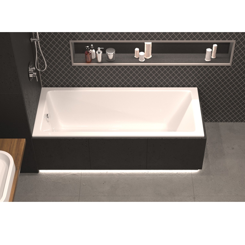 Ванна акриловая WHITECROSS Wave Slim 170x70 белый 0111.170070.100 - 2