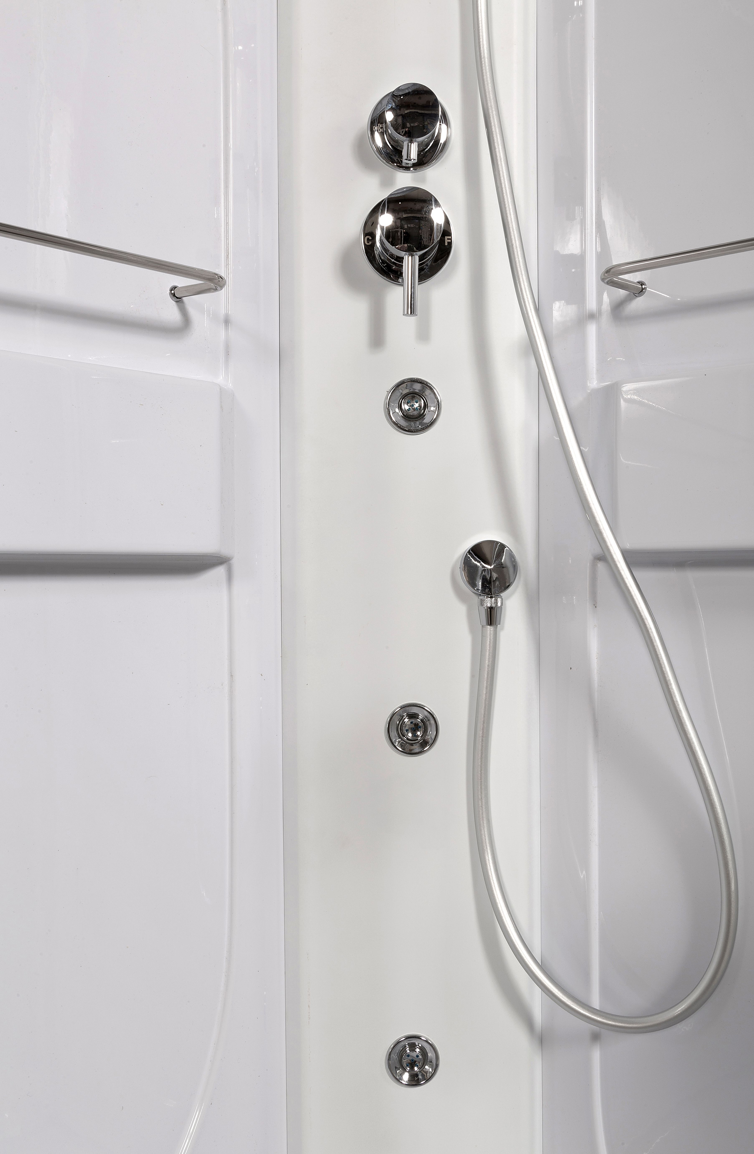 Душевая кабина Deto L 80х80  L680NGM - 2