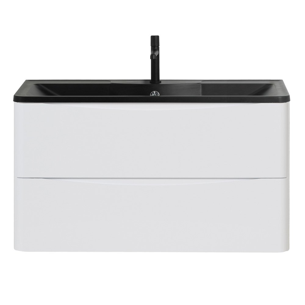 Тумба с раковиной BelBagno Acqua 100 белый - 0