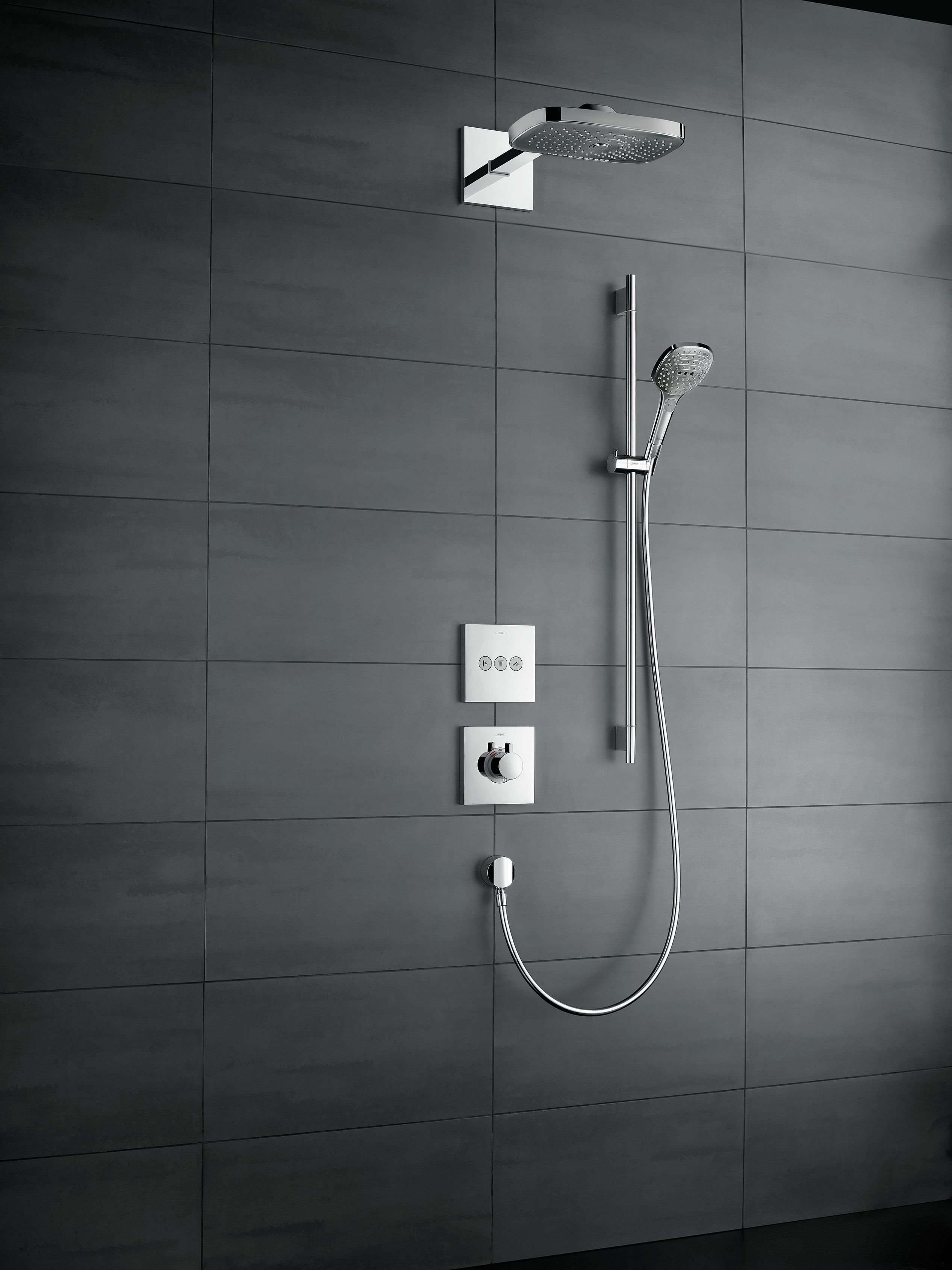 Термостат Hansgrohe ShowerSelect Highfow 15760000 для душа - 1