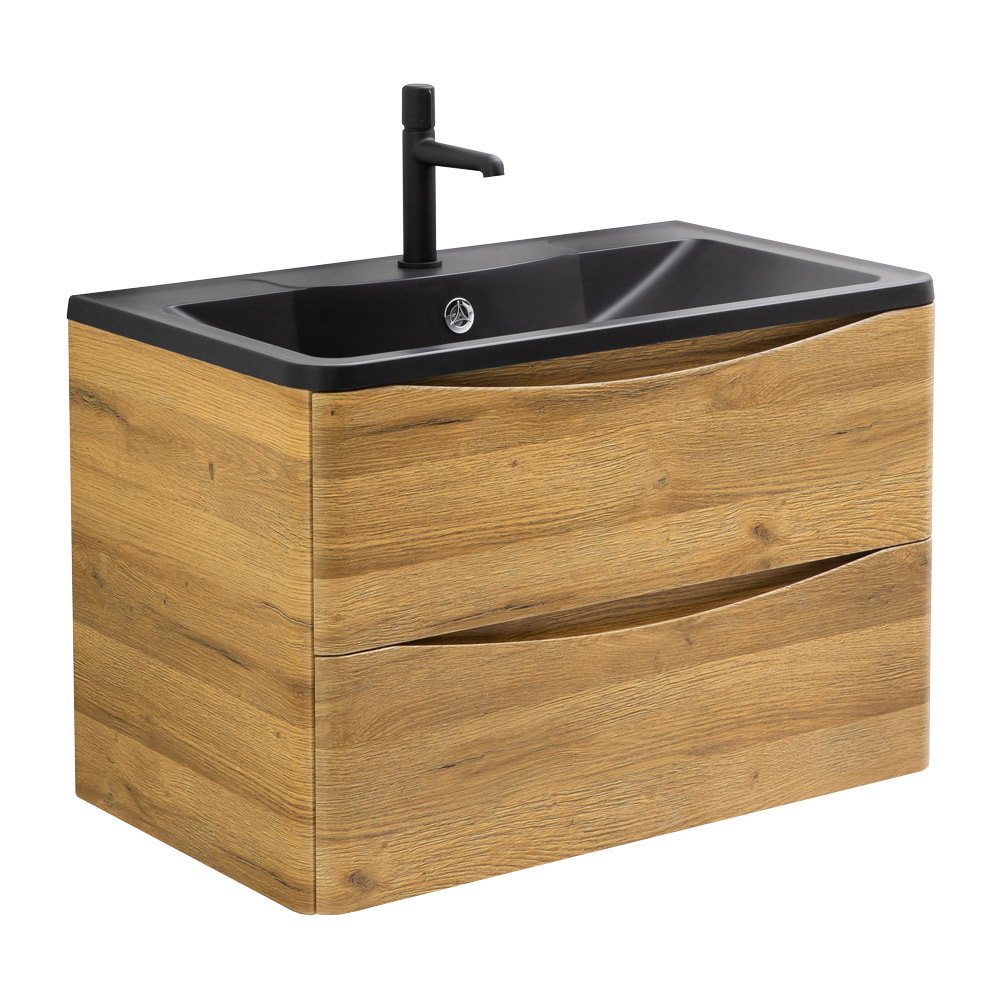 Тумба с раковиной BelBagno Acqua 80 светлое дерево - 1