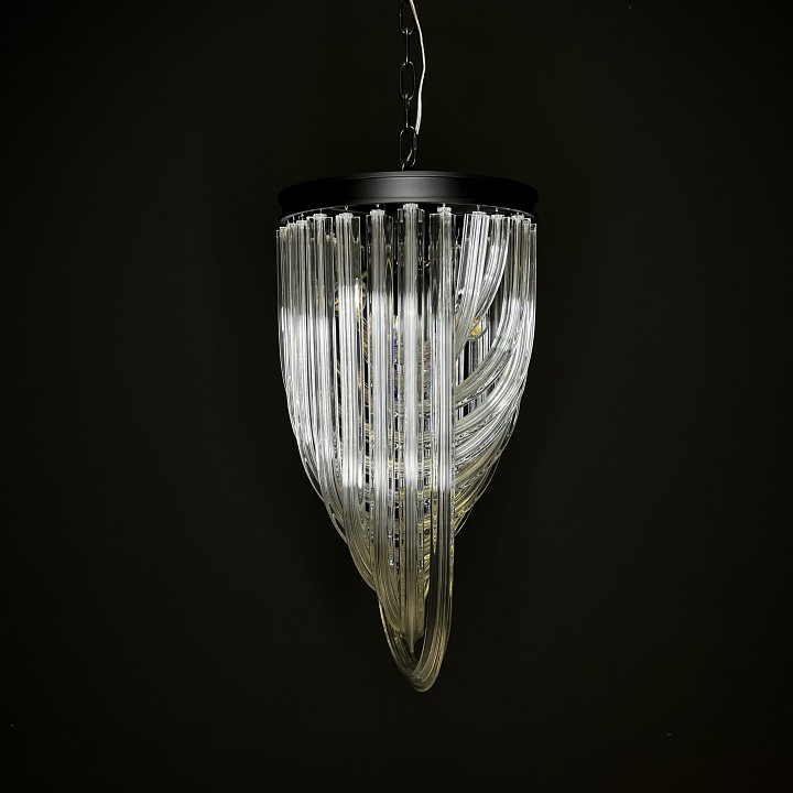 Подвесная люстра Imperiumloft Chandelier Murano Clear 40.2128 - 1