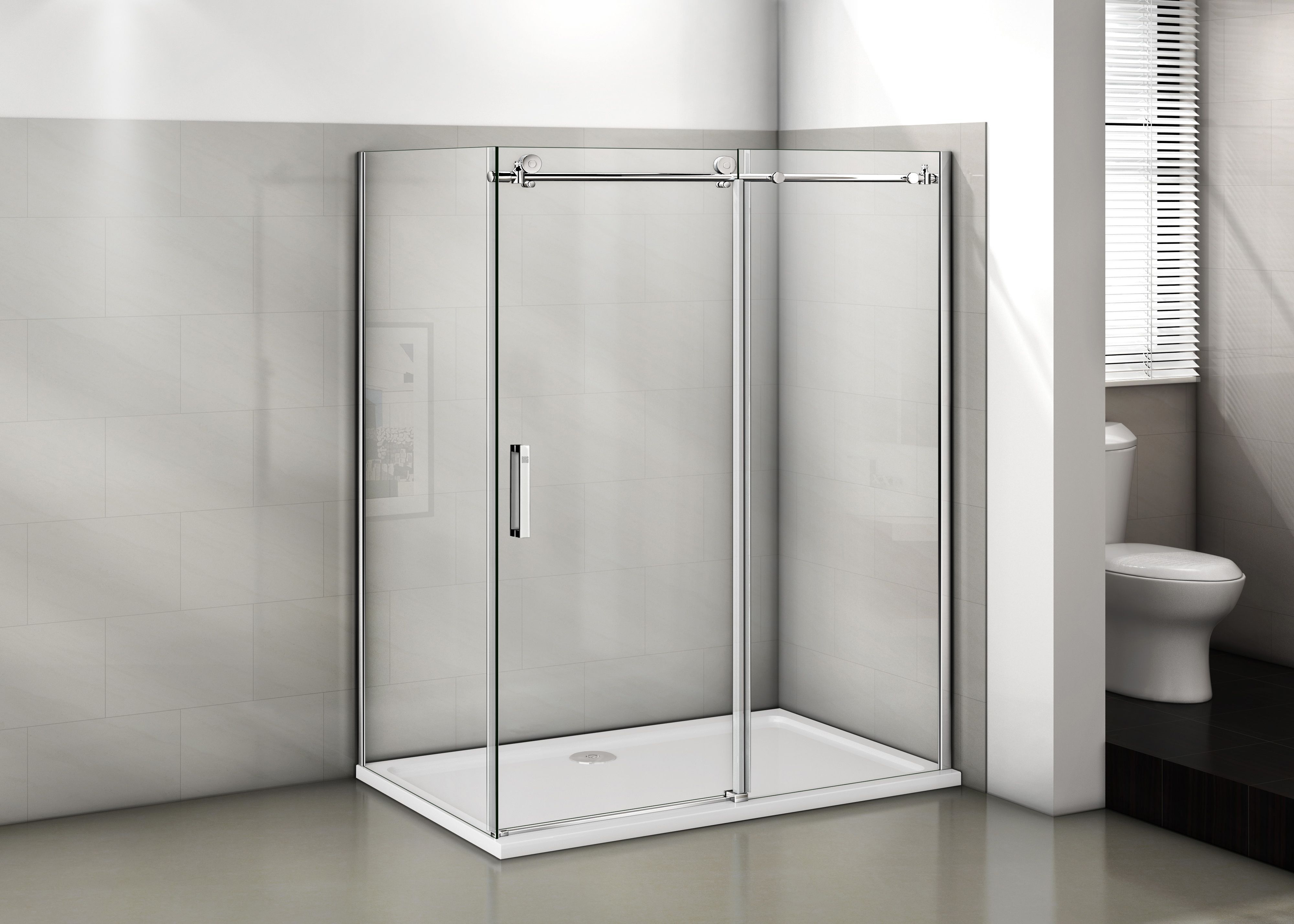 Душевой уголок Good Door Puerta WTW+SP-C-CH 140x90 - 2