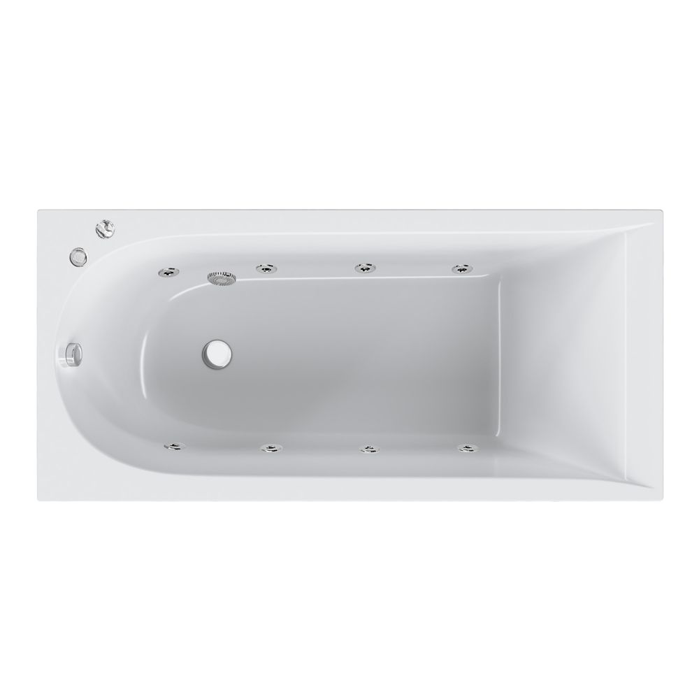 Акриловая ванна AM.PM Spirit V2.0 150x70, с гидромассажем W72W-150-070W1D - 0