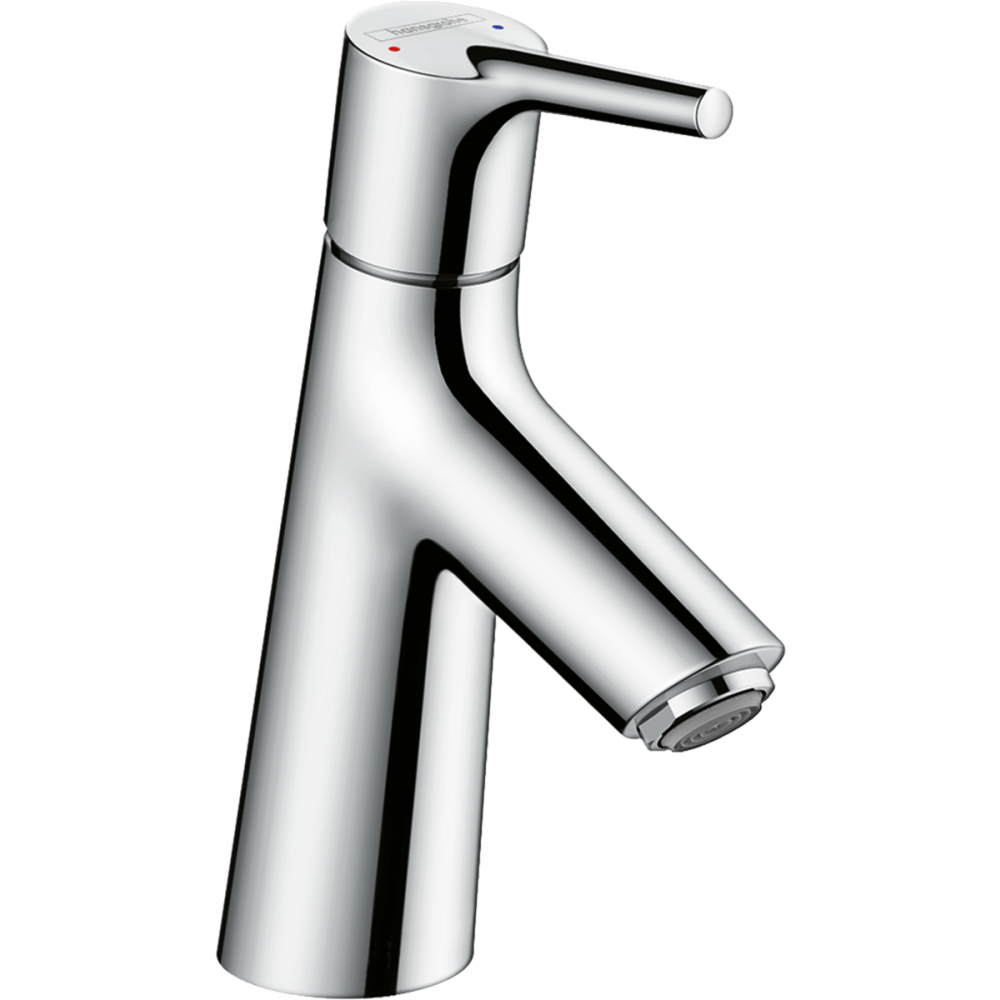 Смеситель для раковины Hansgrohe Talis S 80, LowFlow 3,5 л /мин, однорычажный, без сливного набора, хром 72018000 - 0