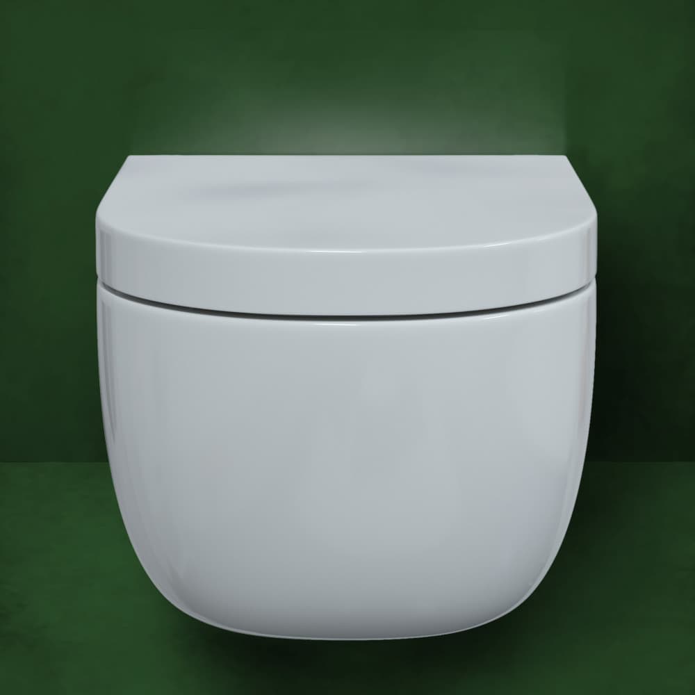 Унитаз подвесной Berges Wasserhaus Ego XL Rimless с микролифтом 082124 - 2