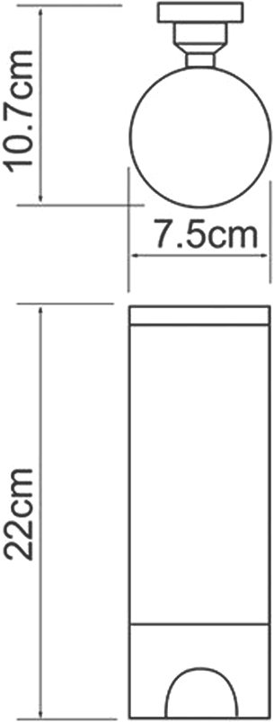 Диспенсер для ватных дисков Wasserkraft K-1079 - 3