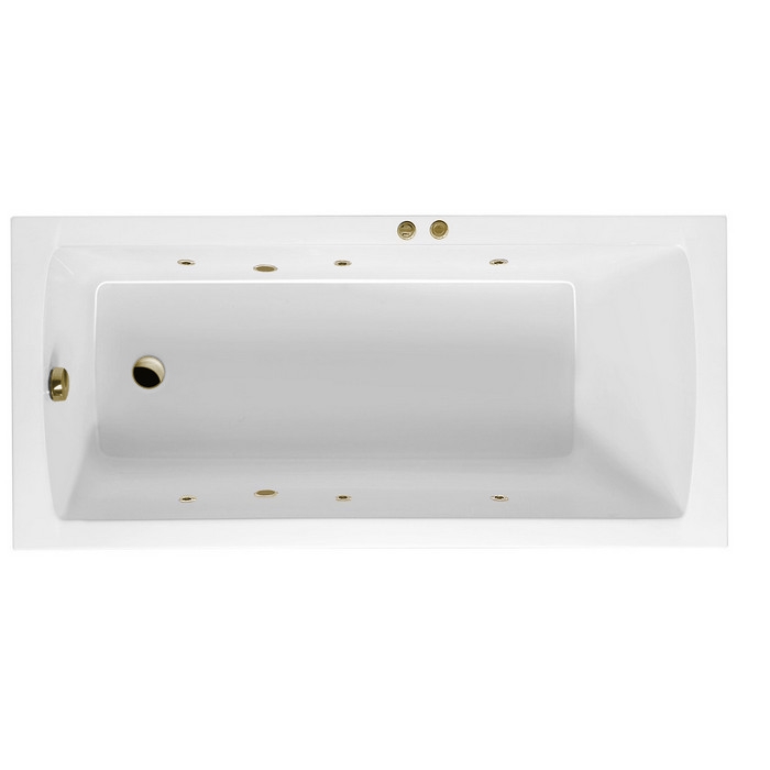Ванна акриловая Excellent Aquaria Soft 170х75 с гидромассажем белый - бронза WAEX.AQU17.SOFT.BR - 0