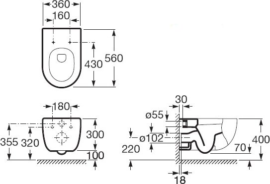 Комплект Система инсталляции для унитазов Grohe Rapid SL 38750001 4 в 1 с кнопкой смыва + Крышка-сиденье Roca Meridian 8012A2004 с микролифтом - 6