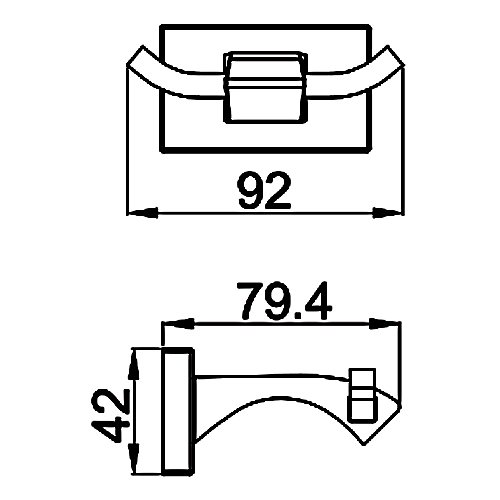 2-ой крючок Gappo G0705-20 - 1