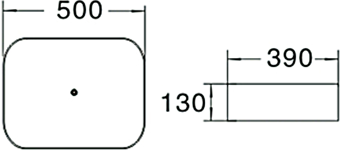 Раковина SantiLine SL-1051 - 1