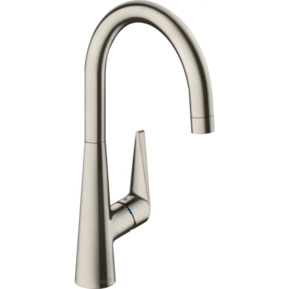 Кухонный смеситель 260 1j, Eco Talis M51 Hansgrohe 72816800, нержавеющая сталь - 0