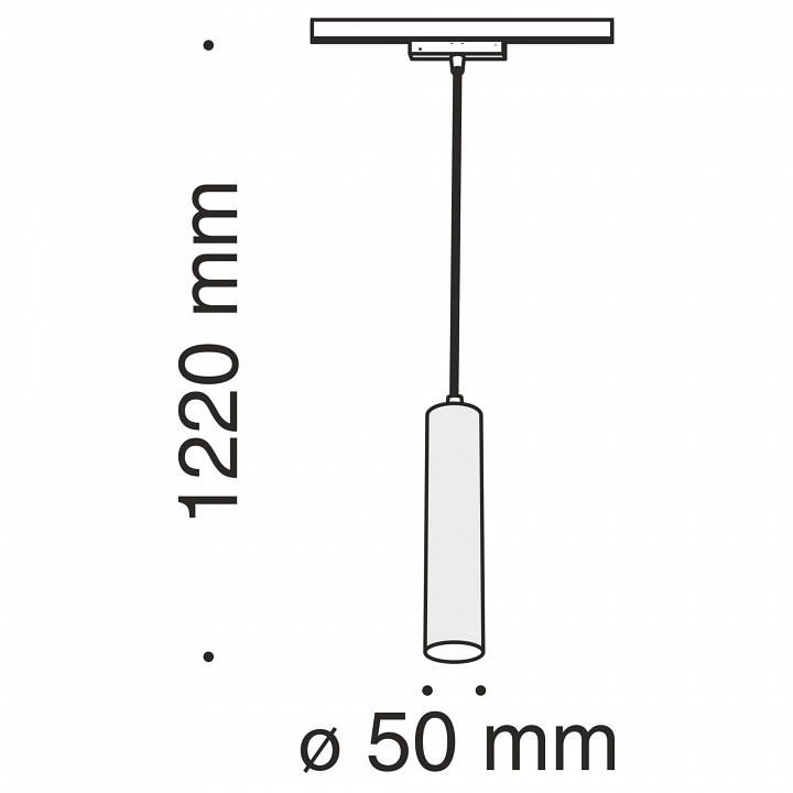 Трековый светодиодный светильник для магнитного шинопровода Maytoni Track Lamps TR016-2-12W3K-B - 2