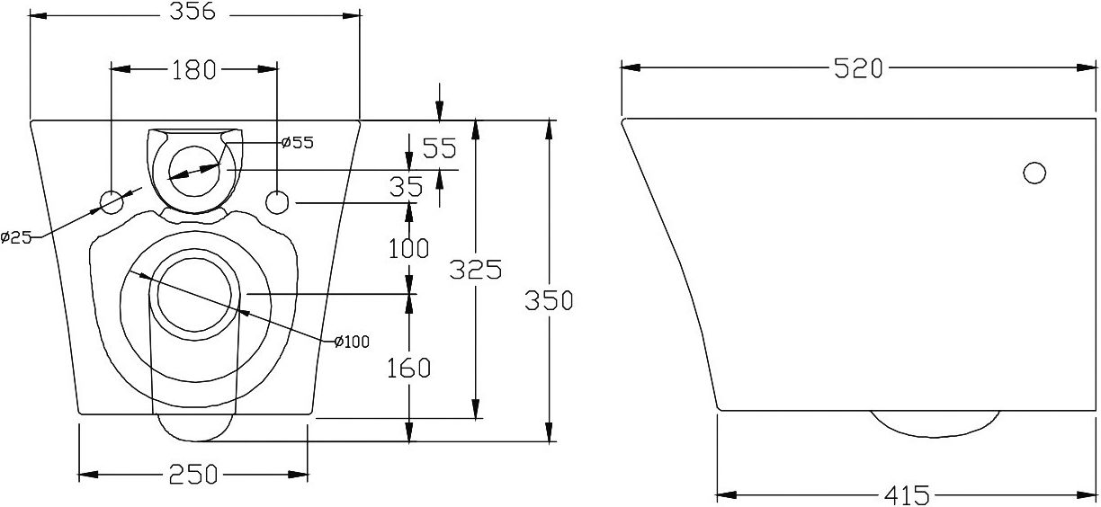 Унитаз подвесной BelBagno Flay-r BB506CH с сиденьем микролифт BB2031SC - 5