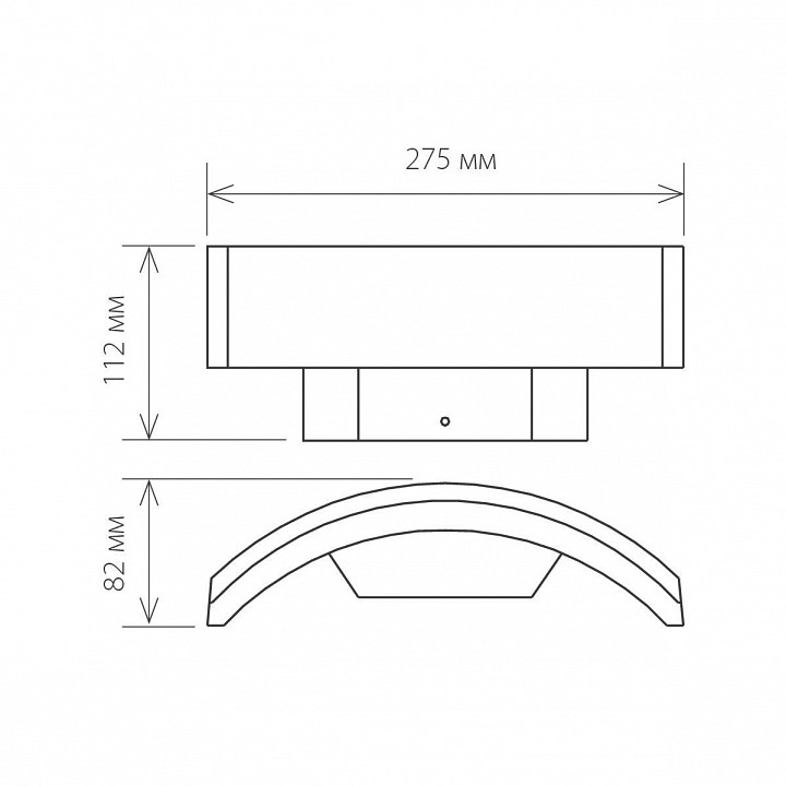 Накладной светильник Elektrostandard Asteria 1671 TECHNO LED - 1