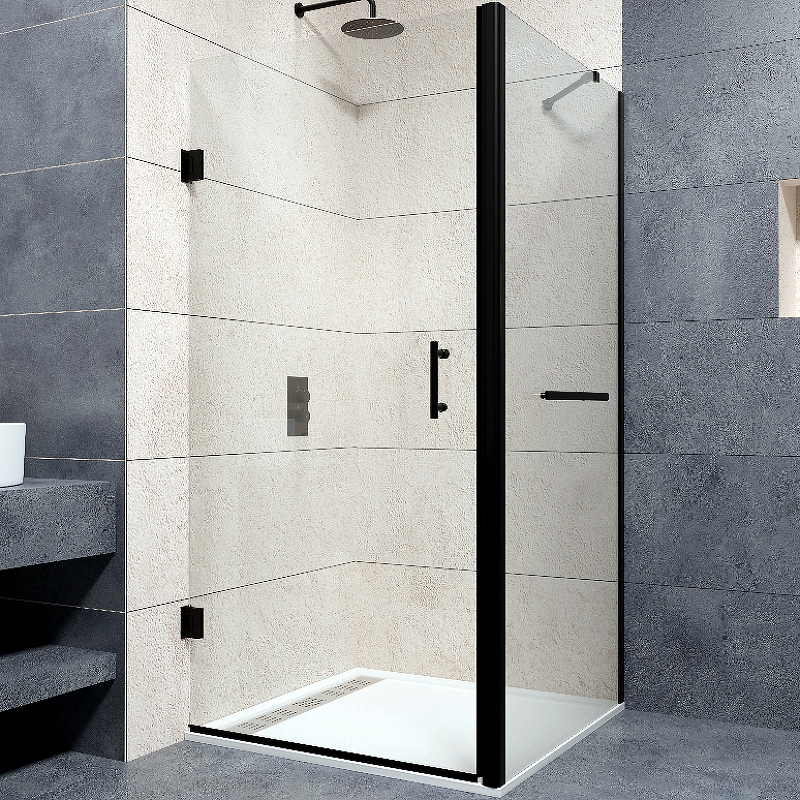 Душевой уголок RGW Passage PA-36-1B 60x100 профиль черный стекло прозрачное 410836160-014 - 0