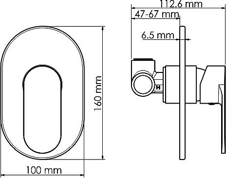 Смеситель Wasserkraft Mindel 8551 - 1