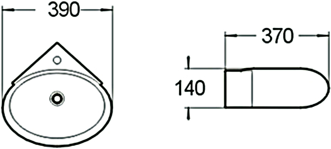 Рукомойник SantiLine SL-2021 - 1