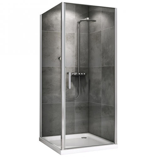 Душевой уголок Abber Sonnenstrand 70х100 хром  AG04070-S100 - 0