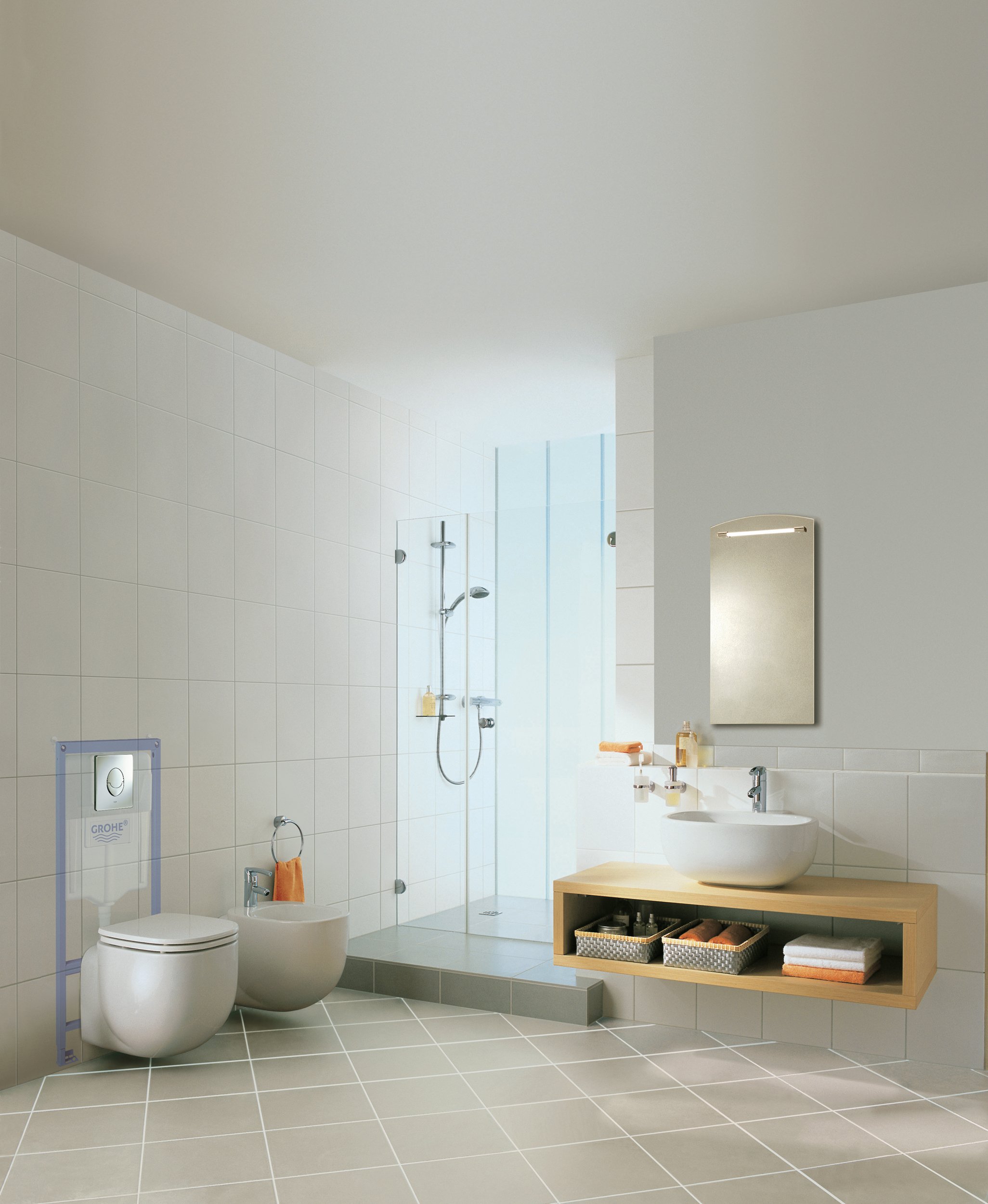 Кнопка смыва Grohe Skate Air 38505P00 хром матовый - 16