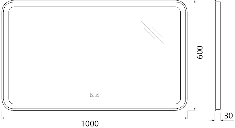 Комплект мебели BelBagno Vittoria 100 белый - 10