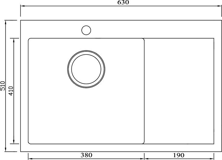 Металлическая мойка Seaman SMB-6351  SMB-6351RS.A - 2