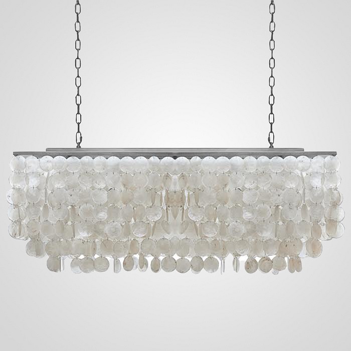 Подвесной светильник Imperiumloft Rectangle Shell Chandelier 2 Cascades 40.1836 - 0