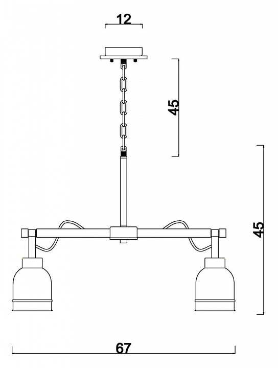 Подвесная люстра Vele Luce Calma VL2122L06 - 1