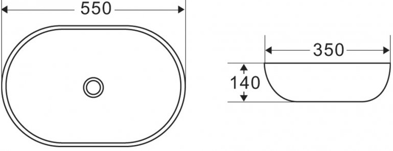 Раковина BelBagno BB1048 - 2