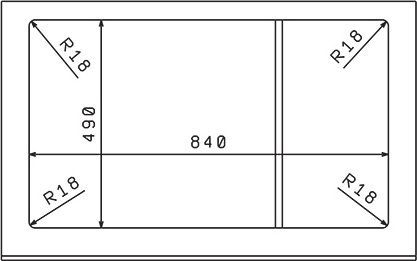 Мойка кухонная Florentina Липси 860 коричневый 20.130.D0860.105 - 2