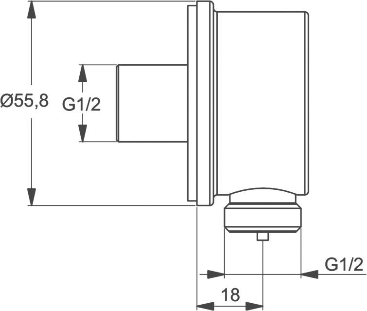 Душевой комплект Ideal Standard Ceraflex хром BC447AA - 6