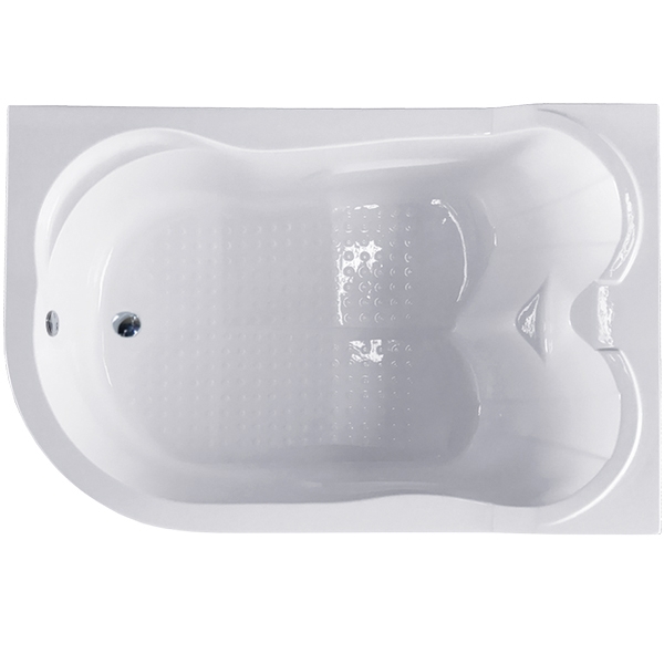 Ванна акриловая Royal Bath Norway 180x120 R белый RB331100SB-R - 0