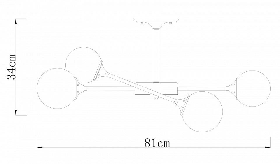 Потолочная люстра Arte Lamp Marco A2703PL-6SG - 1