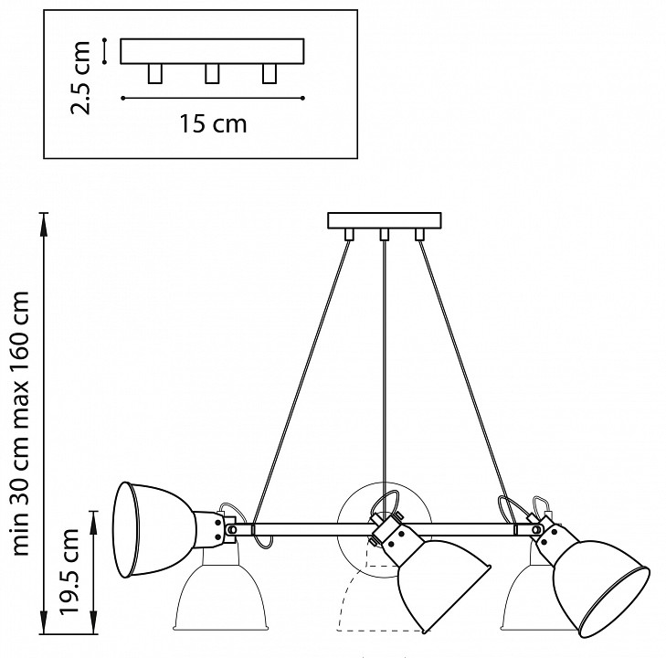 Подвесная люстра Lightstar Acrobata 761167 - 2