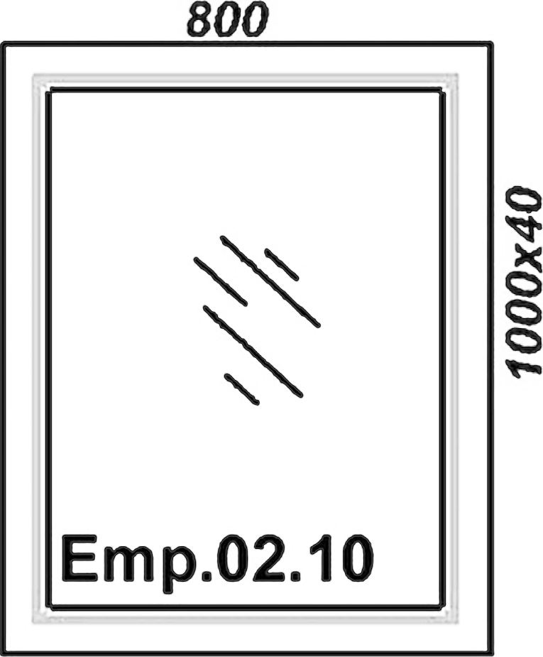 Зеркало Aqwella 5 stars Империя 100 белое Emp.02.10/W - 8