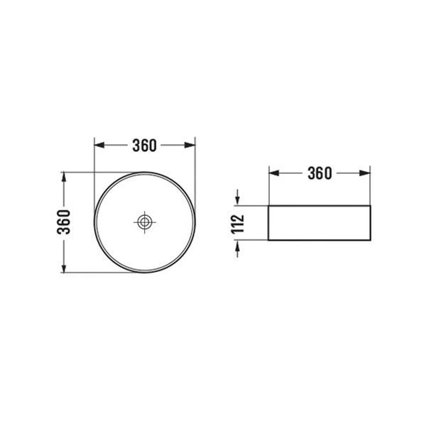 COMFORTY. Накладная раковина GL03 стеклянная 00-00011841 - 9