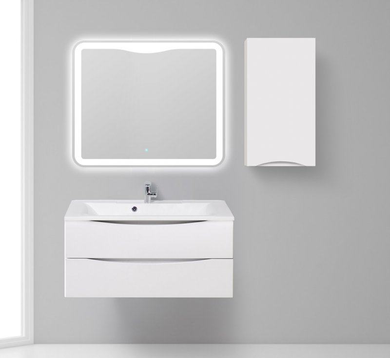 Шкаф BelBagno Fly-Marino R bianco lucido FLY-MARINO-750-1A-SC-BL-P-R - 2