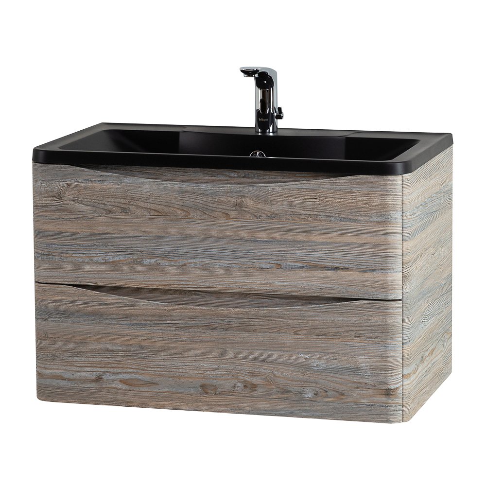 Тумба с раковиной BelBagno Acqua 80 светлое дерево - 1