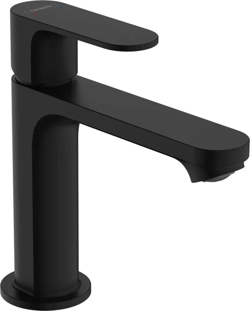 Смеситель для раковины Hansgrohe Rebris S черный матовый 72588670 - 0